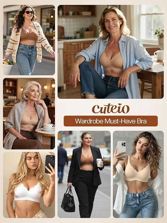 cuteio wireless jelly bras brand intro